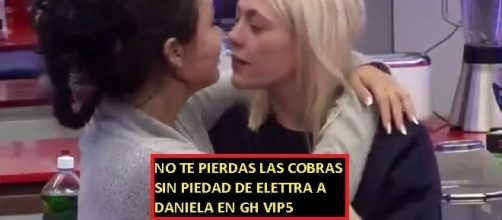 Daniela se ha lanzado pero ha recibido varias cobras de Elettra. Vídeo en la noticia