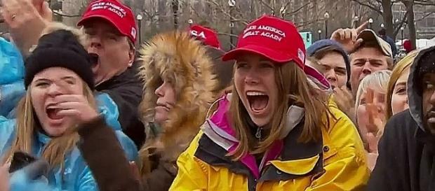 Zwolennicy i zwolenniczki Trumpa, 20.01-2017. YT: Первая речь Дональда Трампа как действующего 45го президента США. Инаугурационная речь Zwolennicy i zwolenniczki Trumpa, 20.01-2017. YT: Первая речь Дональда Трампа как действующего 45го президента США. Инаугурационная речь