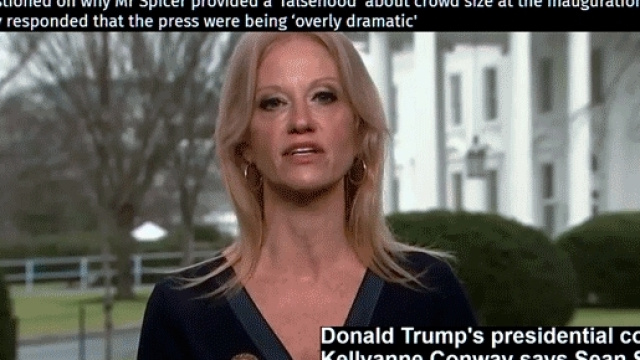 La Novlangue du Ministère de la Vérité de George Orwell est désormais le langage de la présidence de Donald Trump, adepte des ''faits alternatifs''