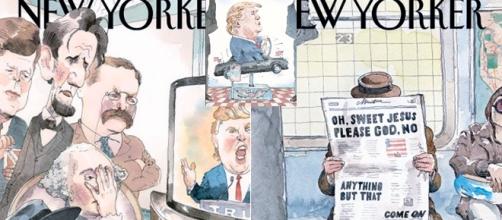 The New Yorker n'a pas toujours ménagé Donald Trump et s'est abstenu de le placer trop souvent en couverture