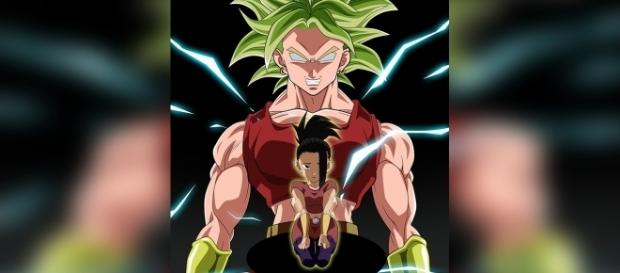 "FanArt" de la versión femenina e Broly realizado por el artista "PipeSnow" "FanArt" de la versión femenina e Broly realizado por el artista "PipeSnow"