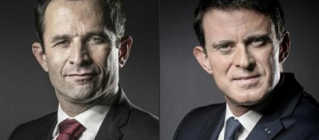 Primaire de la guache : Hamon et Valls Primaire de la guache : Hamon et Valls