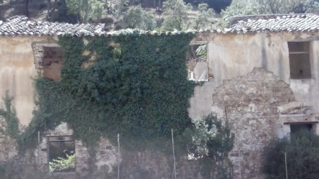 Le vecchie case dei minatori di Ingurtosu