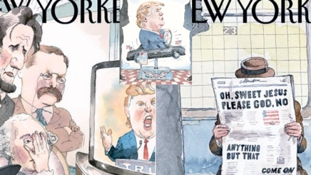 The New Yorker n'a pas toujours ménagé Donald Trump et s'est abstenu de le placer trop souvent en couverture