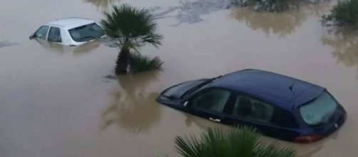 Alluvioni in Sicilia e Calabria.
