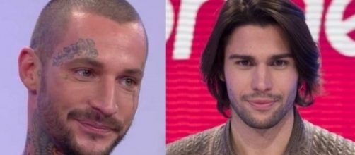 Manuel Vallicella e Luca Onestini a confronto durante 'Uomini e Donne'