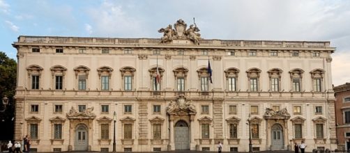 Palazzo della Consulta a Roma.