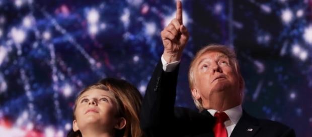 Barron Trump looks dazed and nauseous through dad Donald's ... - thesun.co.uk Barron Trump looks dazed and nauseous through dad Donald's ... - thesun.co.uk