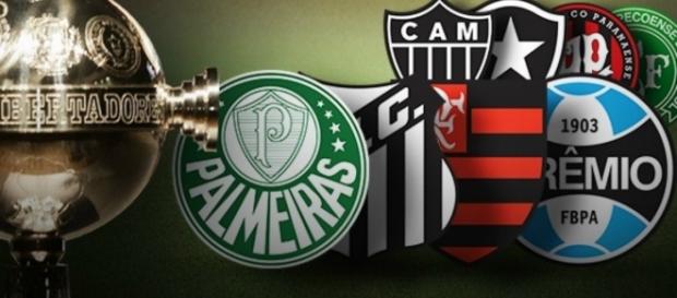 Oito times brasileiros vão disputar a Libertadores da América em 2017 Oito times brasileiros vão disputar a Libertadores da América em 2017