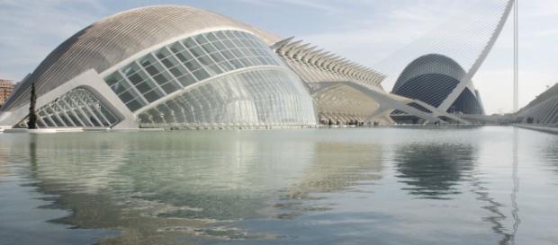 Die Ciudad de las Artes y de las Ciencias in Valencia Die Ciudad de las Artes y de las Ciencias in Valencia