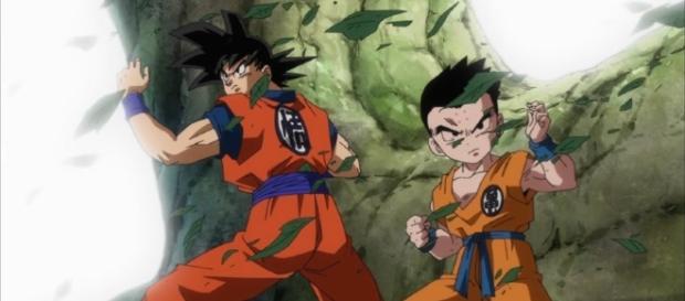 Goku y Krilin en el episodio 75 Goku y Krilin en el episodio 75