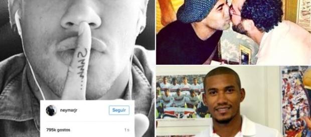 Jogadores brasileiros sempre fazem muito sucesso nas redes sociais Jogadores brasileiros sempre fazem muito sucesso nas redes sociais
