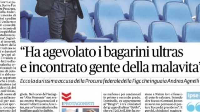 Andrea Agnelli accusato da Giuseppe Pecoraro, Il Fatto Quotidiano