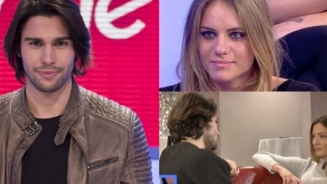 Luca Onestini alle prese con le sue corteggiatrici