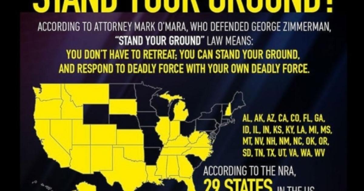 Florida's 'Stand your ground' law to be changed