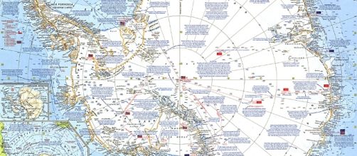 Antarctica Map - natgeomaps.com