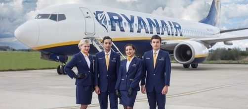 Ryanair, assunzioni personale di terra e assistentii di volo