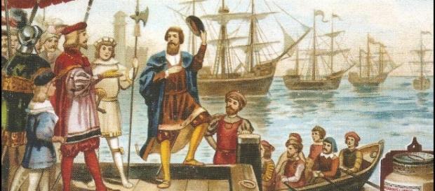 El Almirante del Mar Océano, Cristóbal Colón. El Almirante del Mar Océano, Cristóbal Colón.