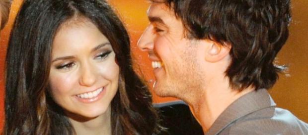 Ian Somehalder e Nina Dobrev já namoraram Ian Somehalder e Nina Dobrev já namoraram