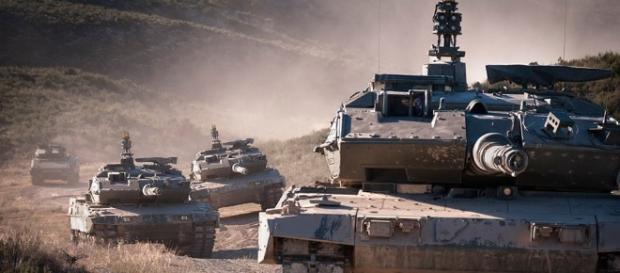 Leopard 2e, del ejercito español. Leopard 2e, del ejercito español.