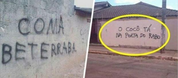 Pichações que não deveriam ser apagadas Pichações que não deveriam ser apagadas