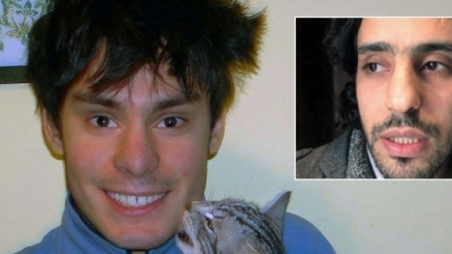 Giulio Regeni e, nel riquadro, Ahmed Said