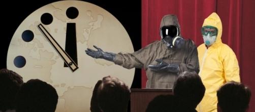 Doomsday Clock Scientists Wearing Hazmat Suits for Some Reason ... - robotbutt.com