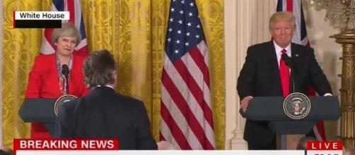 Donald Trump press conference, via YouTube