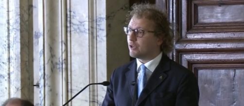 Il ministro dello Sport, Luca Lotti