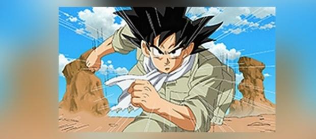 Imagen exclusiva de Goku en el capítulo 77. Imagen exclusiva de Goku en el capítulo 77.