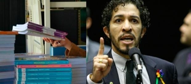 Livros só foram entregues aos alunos após as páginas serem retiradas Livros só foram entregues aos alunos após as páginas serem retiradas