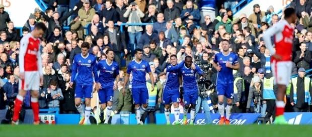 O Chelsea fez uma grande partida no Stamford Bridge. O Chelsea fez uma grande partida no Stamford Bridge.