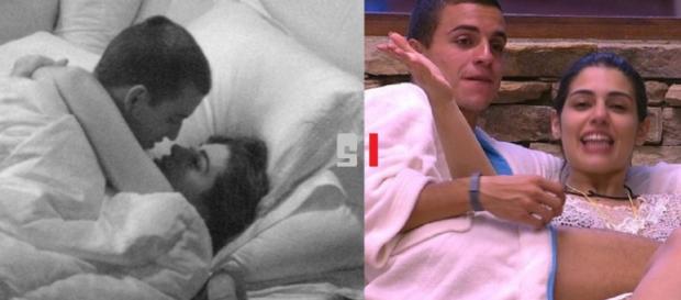 Vivian e Manoel se relacionando no BBB17. A mãe está decepcionada e diz que não vai mais assistir o programa Vivian e Manoel se relacionando no BBB17. A mãe está decepcionada e diz que não vai mais assistir o programa