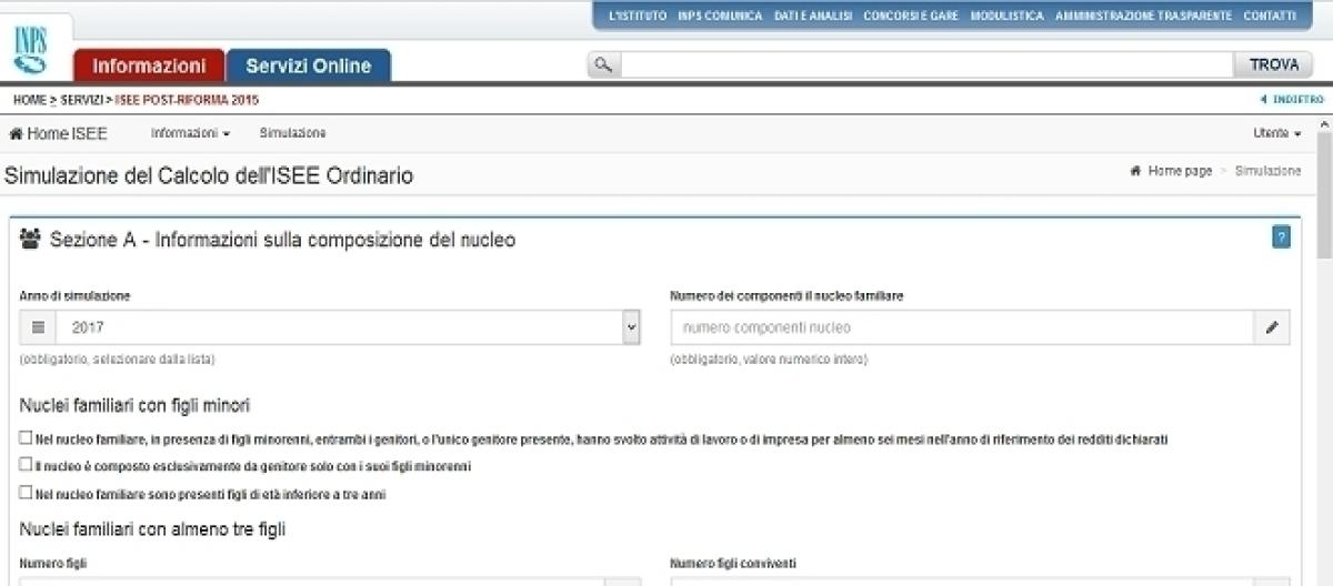 isee inps nucleo familiare isee inps nucleo familiare