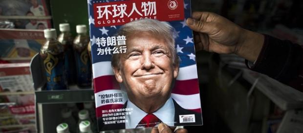 Donald Trump en tapa de revista china Donald Trump en tapa de revista china