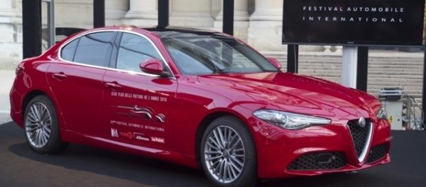 L'Alfa-Romeo Giulia, elue plus belle voiture de l'année L'Alfa-Romeo Giulia, elue plus belle voiture de l'année