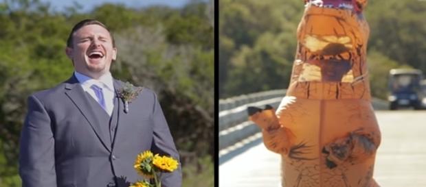 Noiva resolveu inovar em seu casamento Noiva resolveu inovar em seu casamento