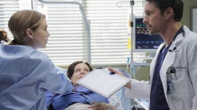 Meredith e Nathan in "Grey’s Anatomy 13"