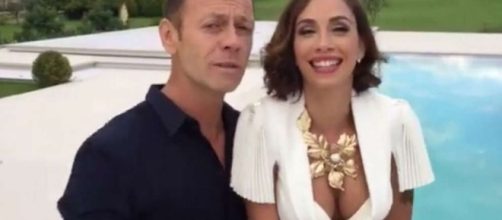 In foto Malena la Pugliese, con Rocco Siffredi.