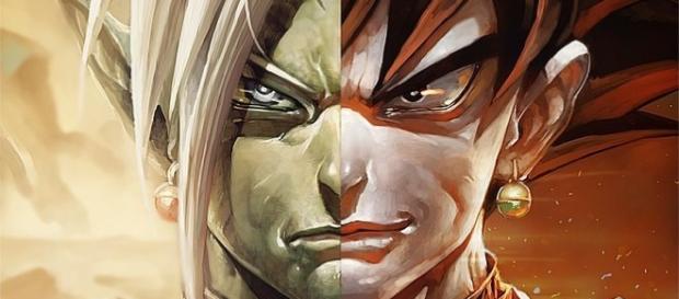 El despiadado Black Goku y Zamasu El despiadado Black Goku y Zamasu