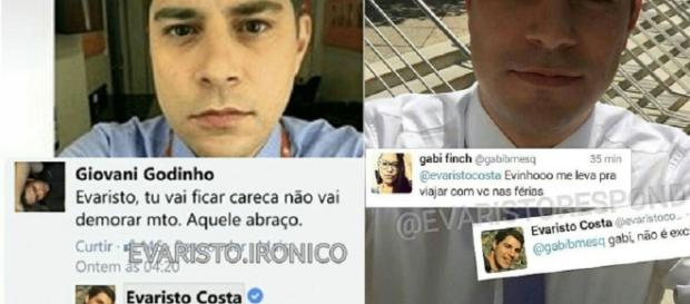 Evaristo responde a alguns fãs com ironia e humor e ganha apelido de "Evaristo mito" Evaristo responde a alguns fãs com ironia e humor e ganha apelido de "Evaristo mito"