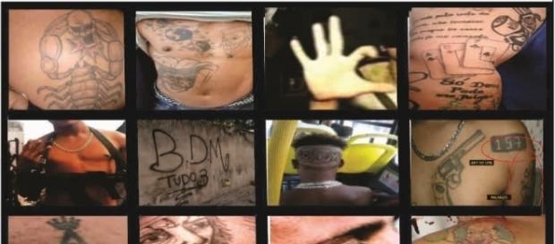 Linguagens simbólicas do crime Linguagens simbólicas do crime
