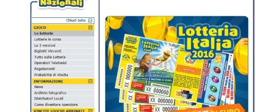 Dove contrallora i numeri estratti della lotteria Italia