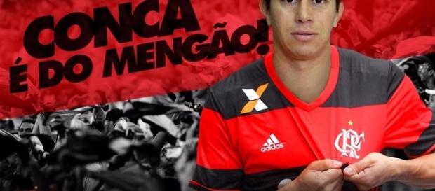 Dario Conca é o novo reforço do Flamengo Dario Conca é o novo reforço do Flamengo