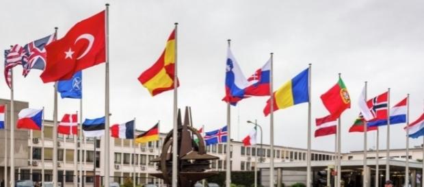 La sede centrale della NATO a Bruxelles La sede centrale della NATO a Bruxelles