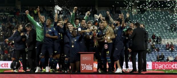 Brasileiro marca e zebra Moreirense conquista a Taça da Liga Brasileiro marca e zebra Moreirense conquista a Taça da Liga