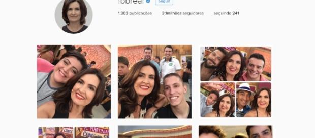 Instagram de Fátima Bernardes: colorido e com ela em todas as fotos Instagram de Fátima Bernardes: colorido e com ela em todas as fotos