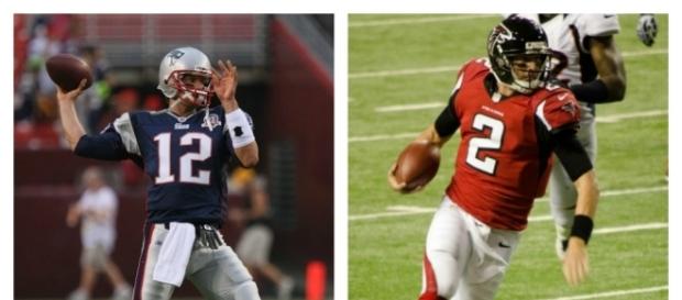 It's a fight to the finish between the Pats and the Falcons in Sunday's Super Bowl. boattrader.com It's a fight to the finish between the Pats and the Falcons in Sunday's Super Bowl. boattrader.com