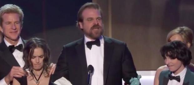 Nella foto David Harbour ai Sag Awards Nella foto David Harbour ai Sag Awards