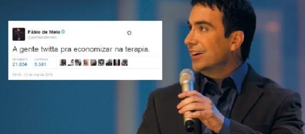 Padre Fábio de Melo, um dos mais hilários em redes sociais Padre Fábio de Melo, um dos mais hilários em redes sociais